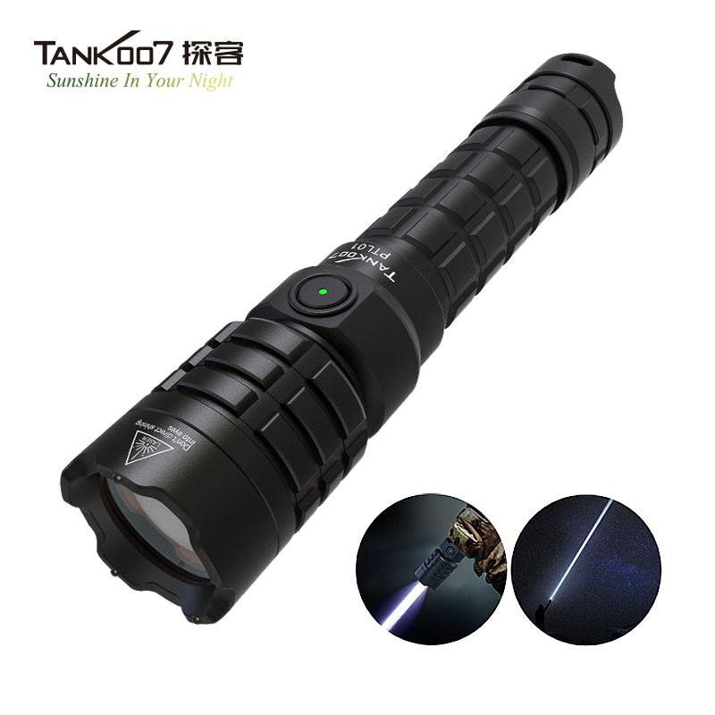 TANK007探客PTL01戰(zhàn)術型白色激光手電筒 大功率強光..